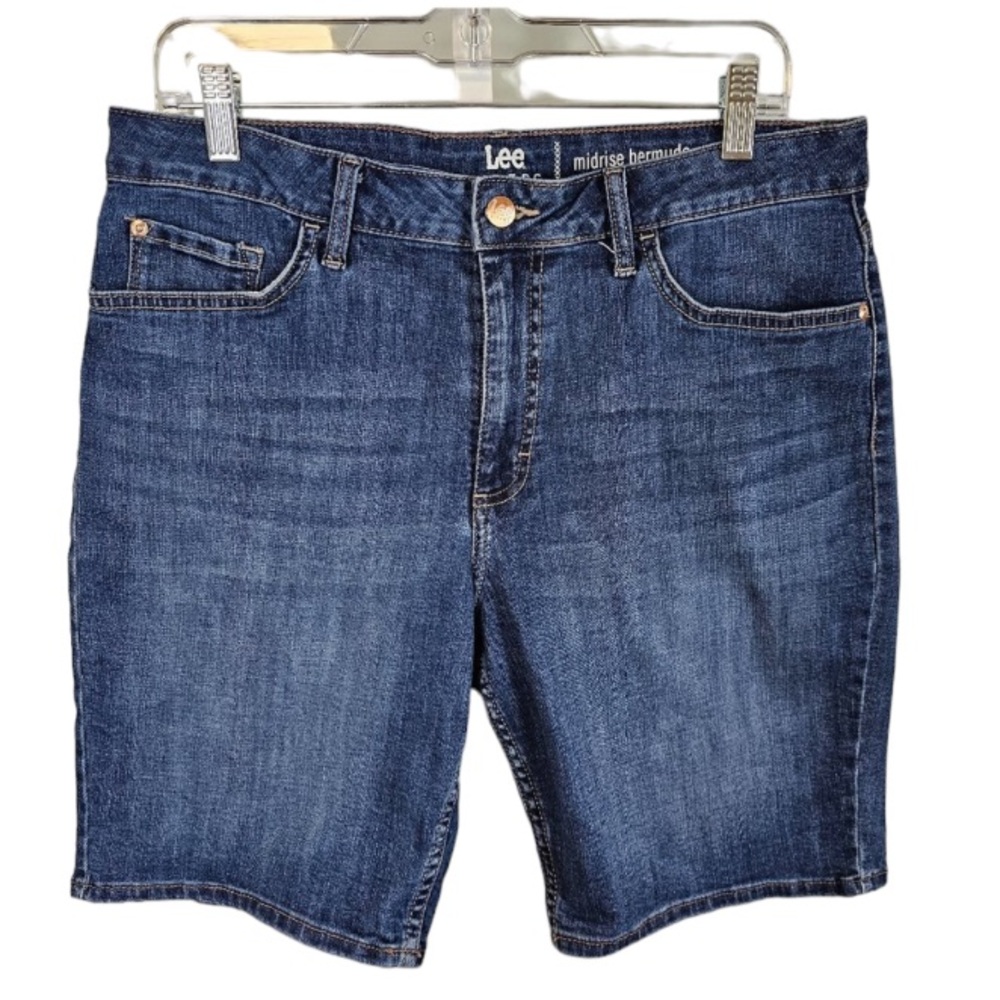 Lee Riders Mid Bermuda Shorts womens